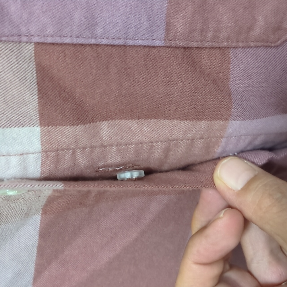 Blush Or Pink Toned Soft Flannel - Picture 3 of 5